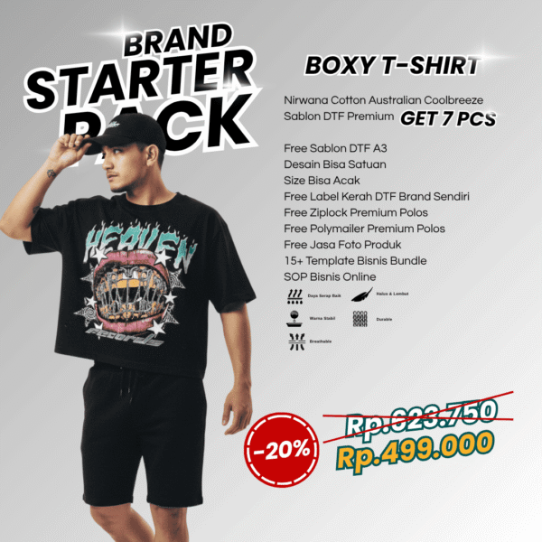 Brand Starter Pack - Boxy T-Shirt
